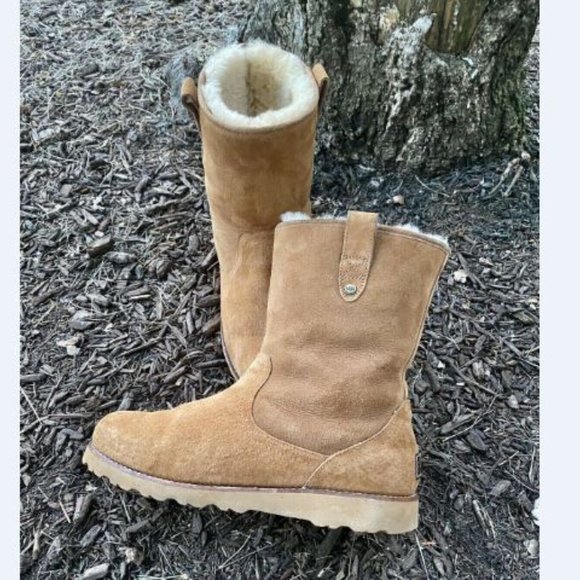 mens sheepskin winter boots